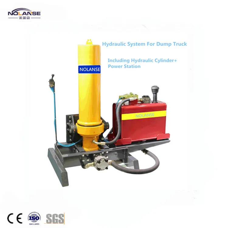 Multi Stage Telescopic Hydraulic Cylinder For Dump Truck