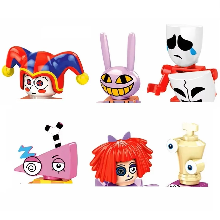 Amazing Digital Circus Set Building Blocks Mini Action Figure Toys