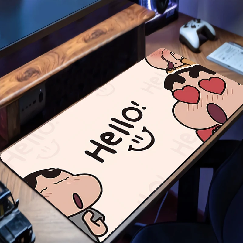 Anime C-crayon Shin-chan Mouse Pad Gamer Tastiera Pad Scrivania Mouse Zerbino Tappeto di Gomma Tapis Souris Gaming Notbook PC Mousepad