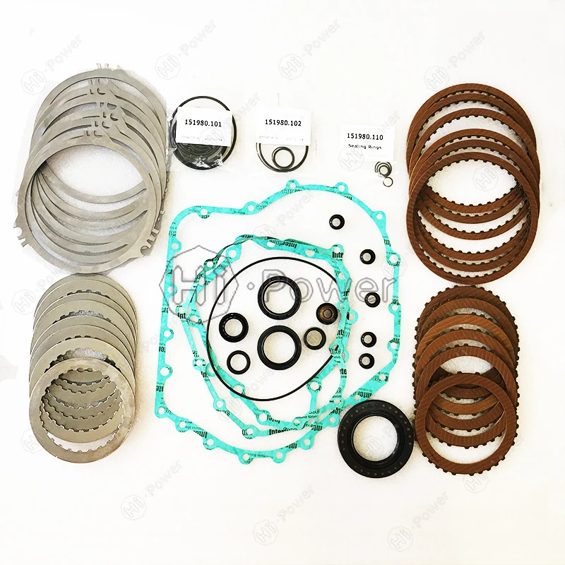 01J Gearbox Master Repair Kit Friction Steel Plate For Audi A4 A6 B6 B7 C5 C6 O1J CVT Transmission Clutch Disc Oil Seal Kit