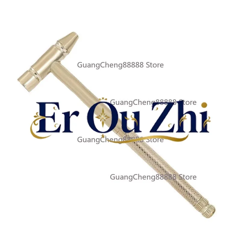 6 in 1 Copper Plated Hammer Multifunctional Hammer Screwdriver Mini Small Copper Hammer Household Small