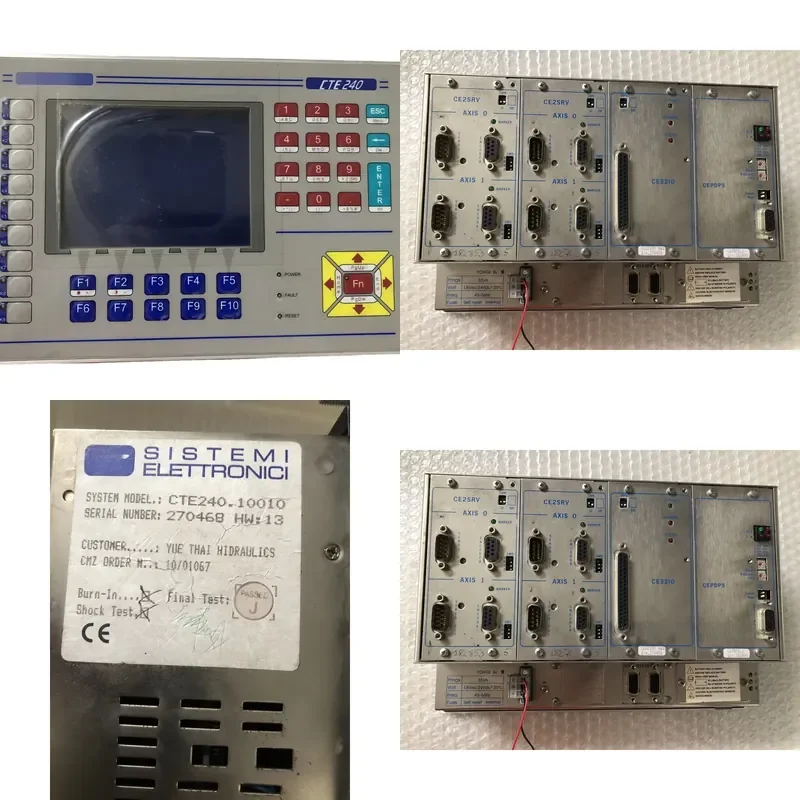 New CTE240.10010 CMZ CTE240 HMI Operator Touch Panel for Industrial Control System Replacement Part High Quality Display