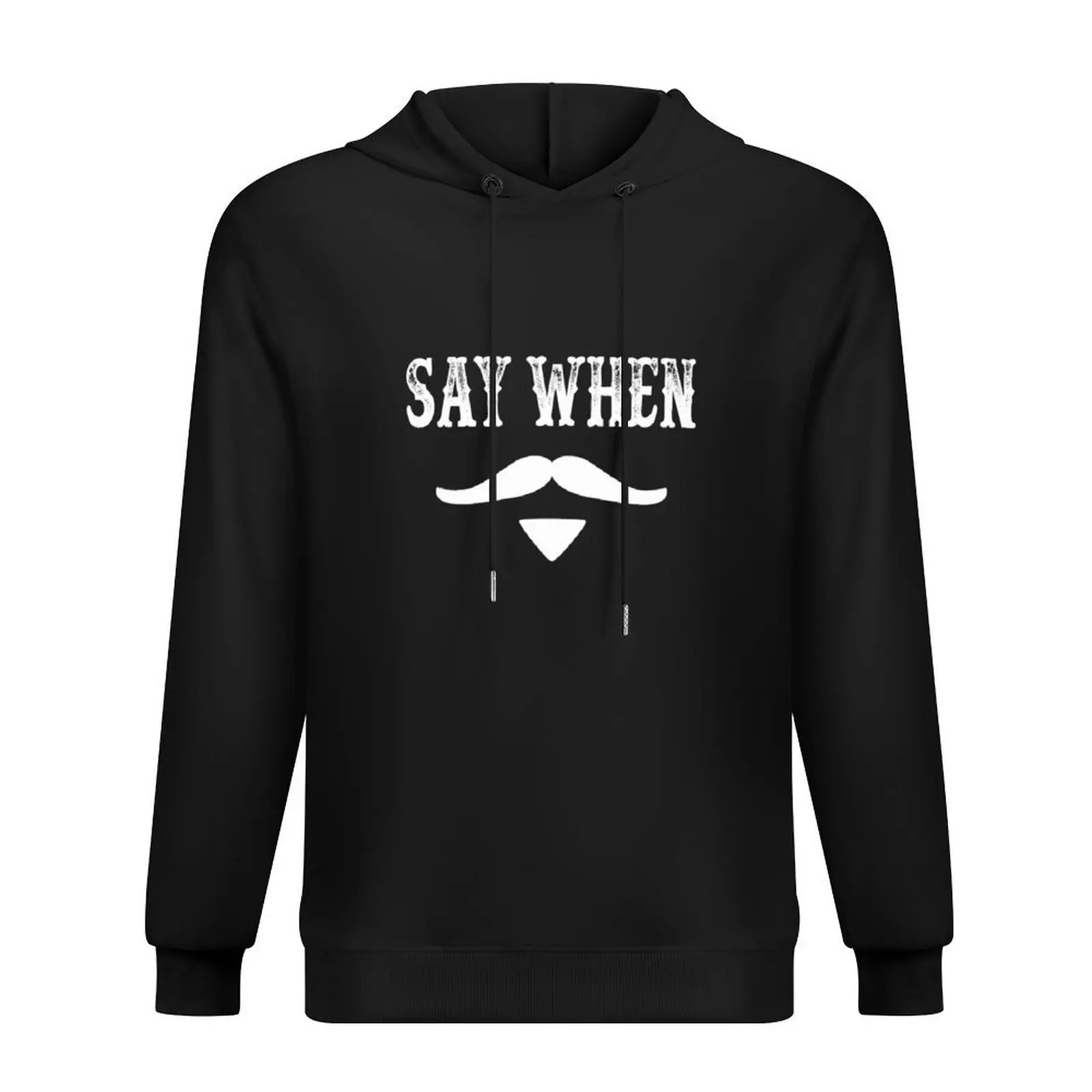 

Tombstone Quote Say When Hoodie autumn clothes clothes for men hooded shirt men clothes tracksuit men