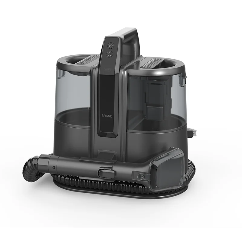 

Электрический портативный пылесос для точечной чистки ковров и обивки, на аккумуляторе, легкий, с баком для воды 1500 мл, безмешковый дизайн