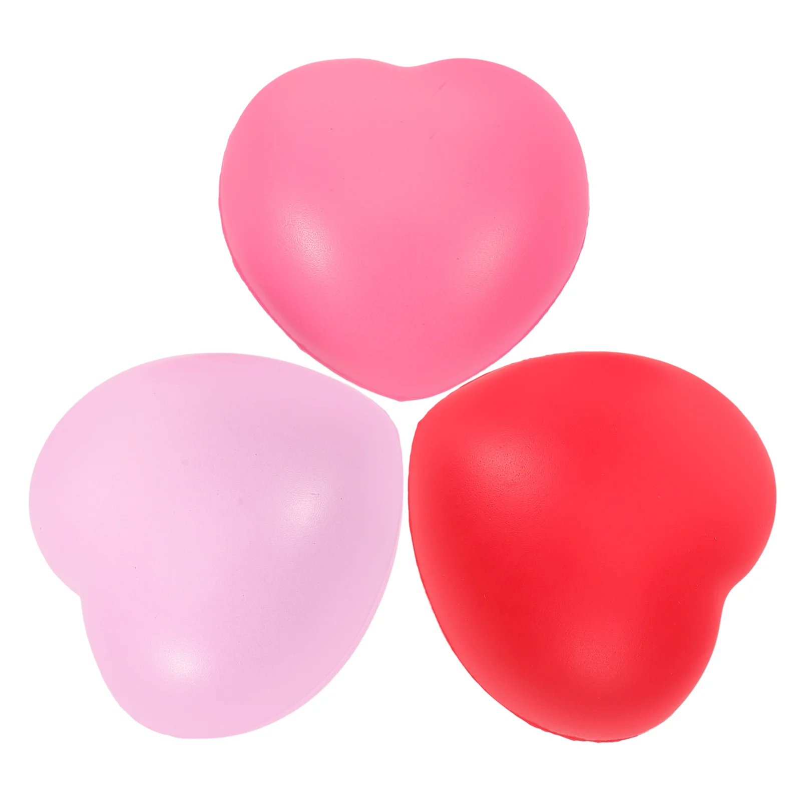 3 Pcs Hand Muscle Training Grip Ball Stress Balls Heart Exercise for Elderly Strengthener