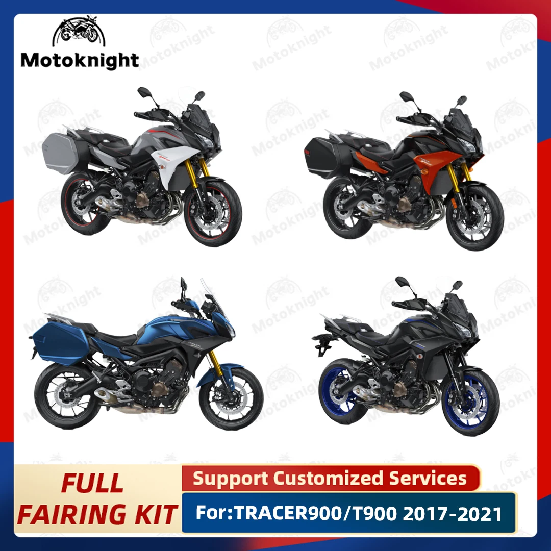 Motorcycle Fairing Kit Fit For YAMAHA TRACER 900 GT 2017 2018 2019 2020 2021 Full Set Fairings Painted Bodywork New ABS Plastic