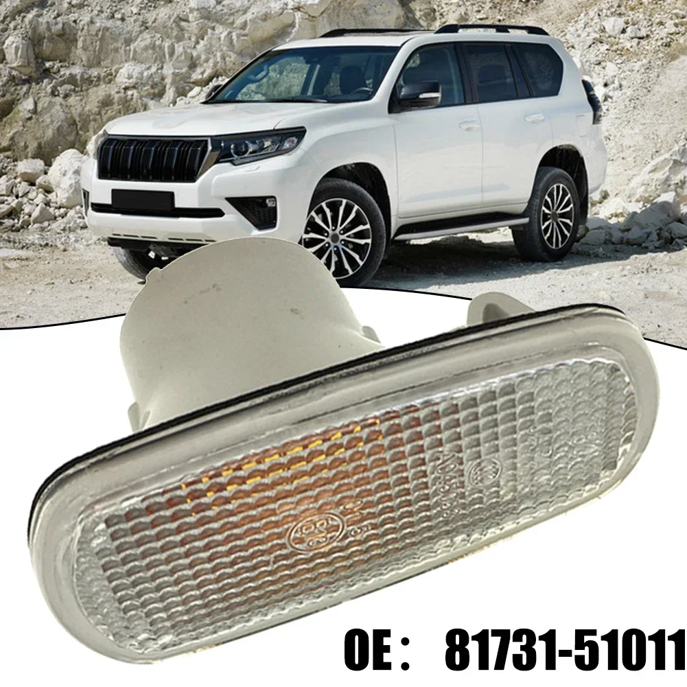 Side Marker Light Housing Cover for Toyota For Land Cruiser For RAV4 For Corolla Transparent Lens Color Perfect Fit