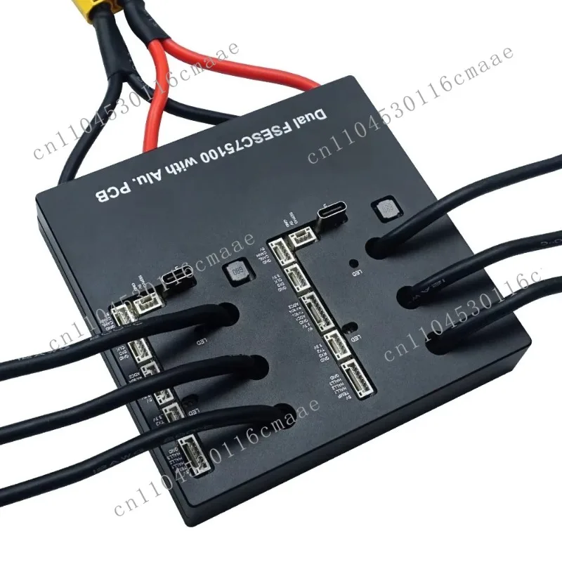 75100 with Aluminum PCB Based on VESC for Electric Skateboard Electric Scooter Ebike Speed Controller