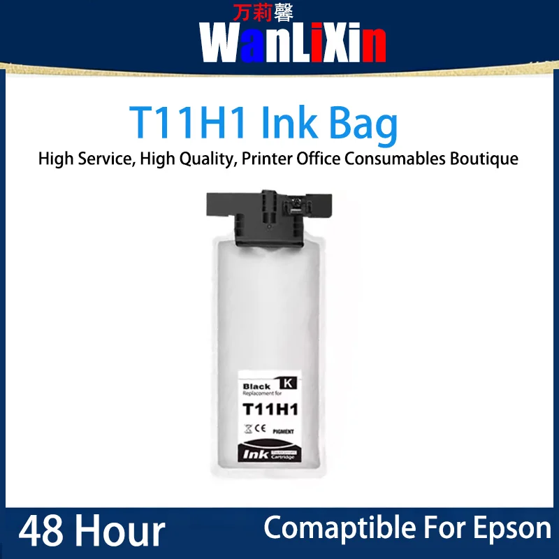 

1 шт. чернильный мешок T11H1, совместимый с принтерами Epson WF-C5390WF-C5390A WF-C5890WF-C5890A