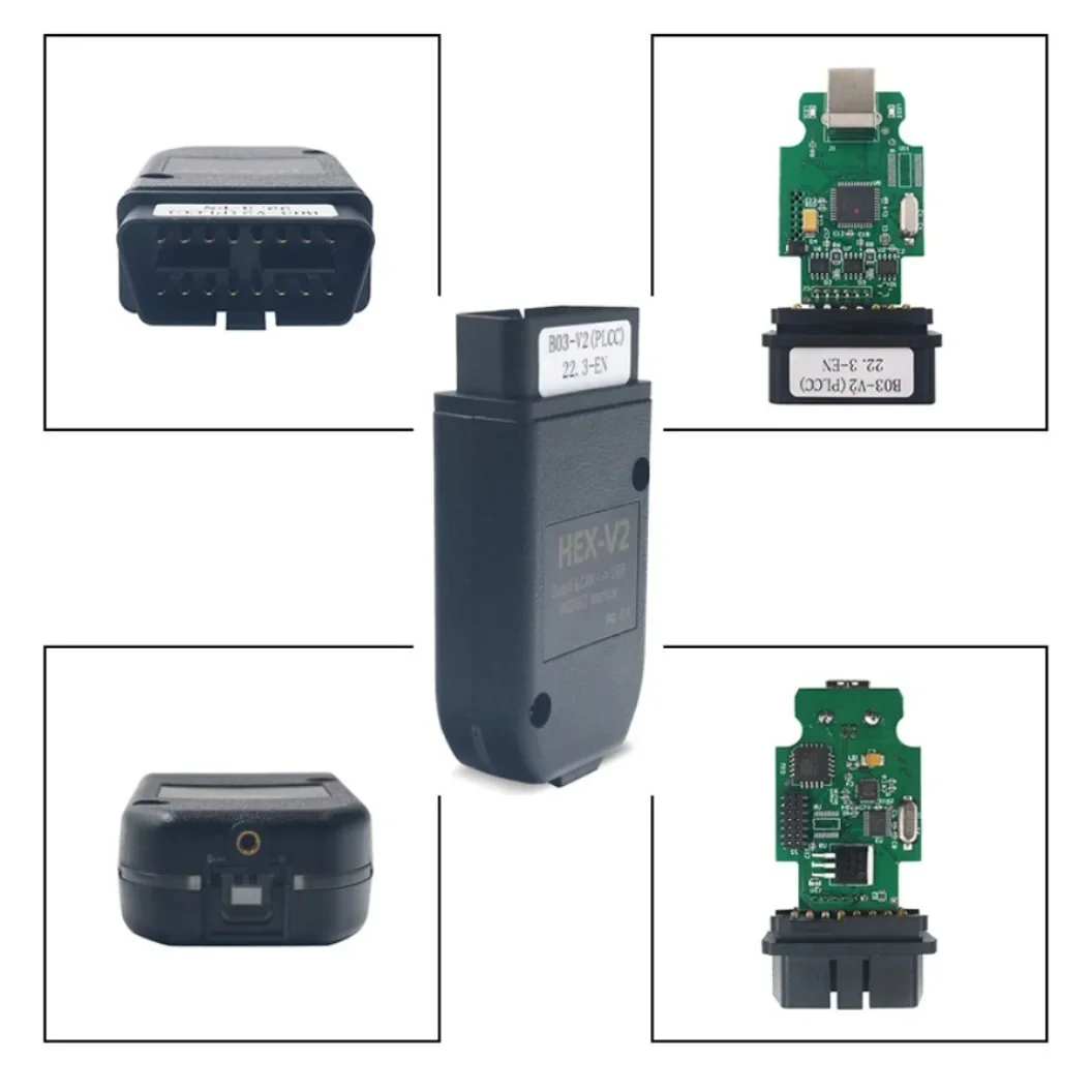 Inglês multilíngue encanta V2 para a VW, VCDS V24.5, VAGCOM V23.11, DI Skoda do AU, da Se, em Vag, francês, espanhol, Atmega162, 2024