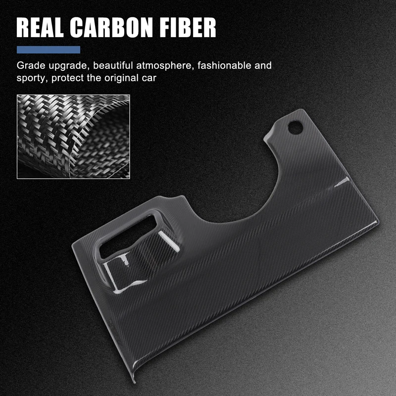 Real Carbon Fiber For Mercedes-Benz G-Class G500 2025 Car headlight switch panel cover decorative sticker protection accessories
