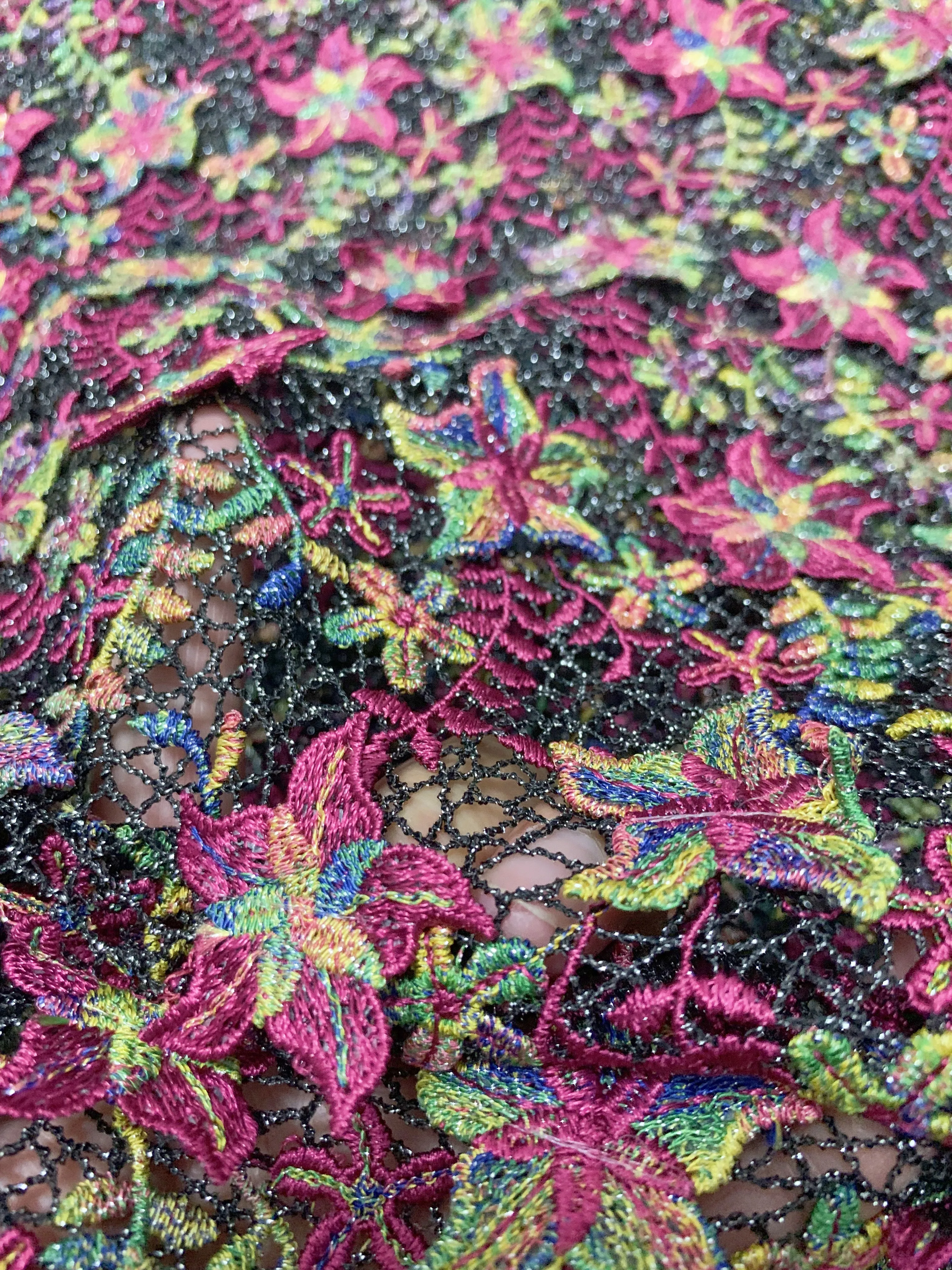 التطريز الأفريقي ثلاثية الأبعاد زهرة الحبل الدانتيل 2025 النيجيري جبر أقمشة الدانتيل مع زين لخياطة حفل زفاف أنيقة #6