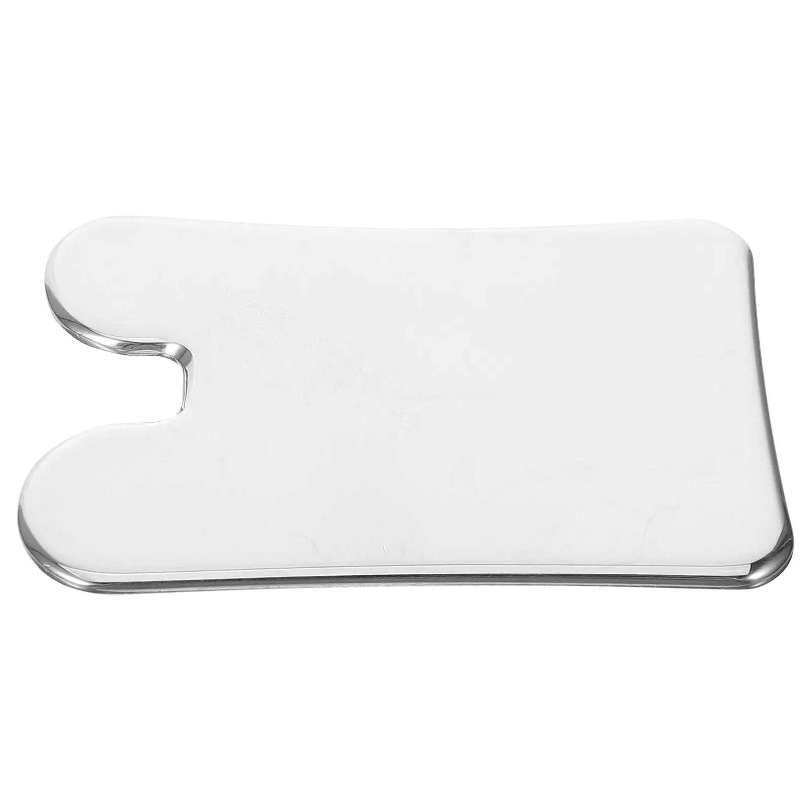 Nierdzewna płytka do masażu twarzy, narzędzia do pielęgnacji skóry twarzy, masażer do pielęgnacji skóry.