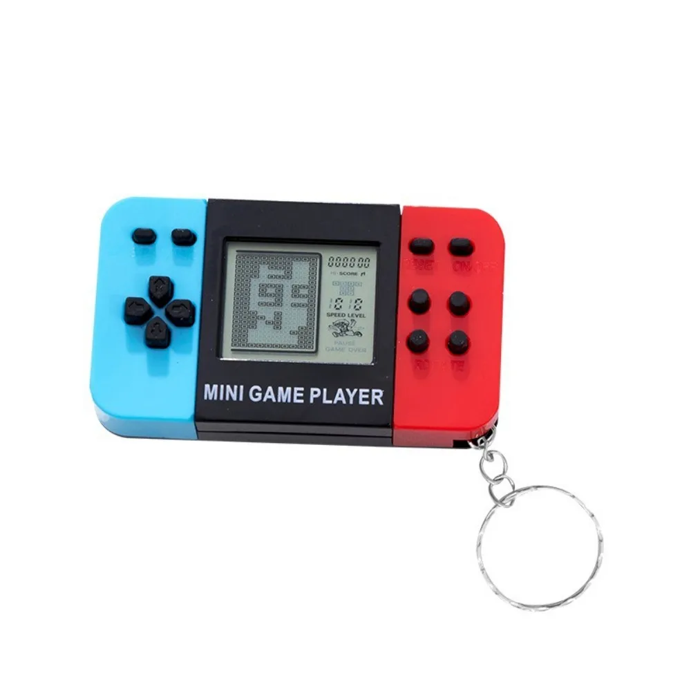 Classic Tetris Handheld Game Console Keychain Retro Portable Nostalgic Puzzle Toy for Men And Women - view 3