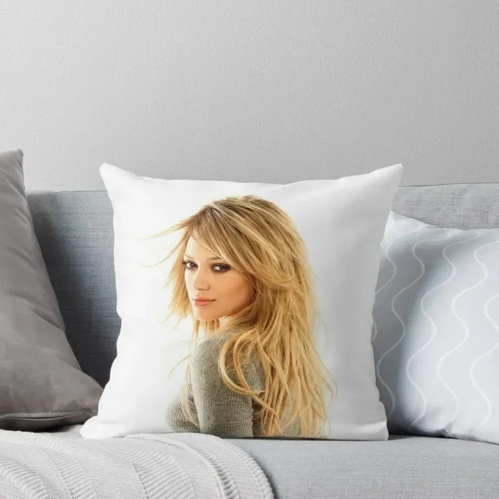 

Hilary Duff Throw Pillow home decor items pillow cover christmas pillow
