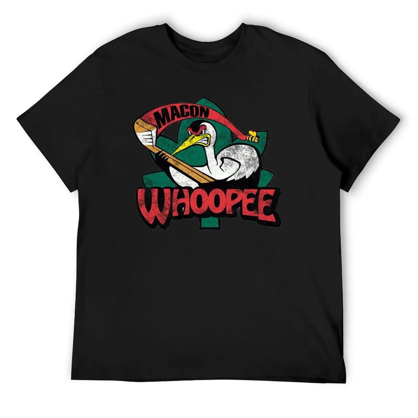 

Macon Whoopee Hockey Logo T-Shirt vintage graphic tee graphic shirts plus size tops aesthetic clothes clothing for men