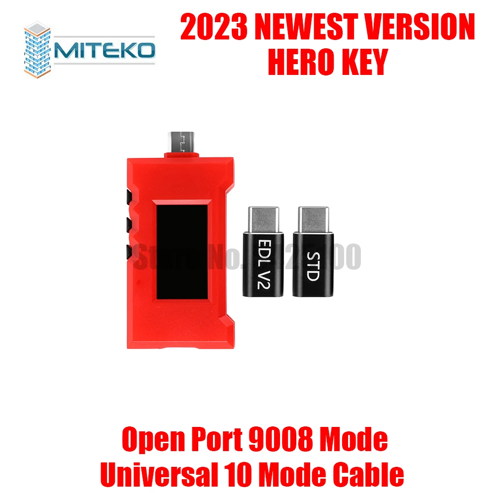 Hero Key EDL Cable USB Harmony Connections of Models Support for Phone Open Port 9008 Mode Universal 10 Mode Cable