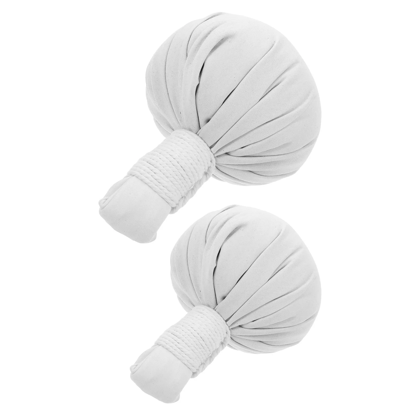 

2Pcs Chinese Herbal Massage Balls for Targeted Muscle Relief - Ergonomic Handle Warm Compress Therapy Balls for Home Office