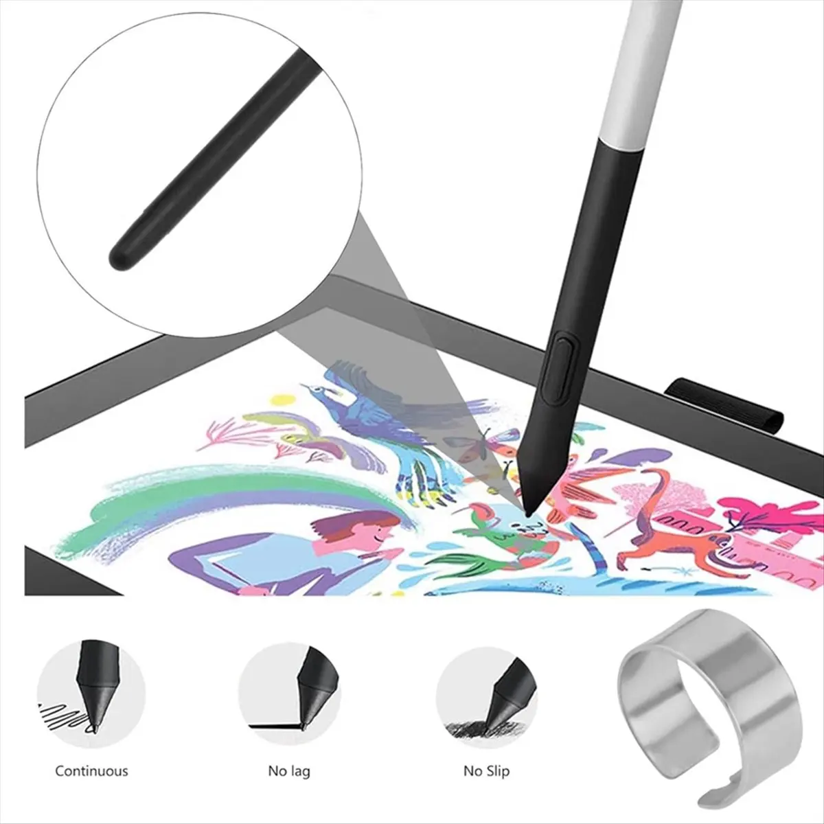 abpo-pacote-com-10-pontas-de-caneta-de-reposicao-para-canetas-bamboo-intuos-ctl460-cth460-cth461-cth661-cth-480-cth-480s
