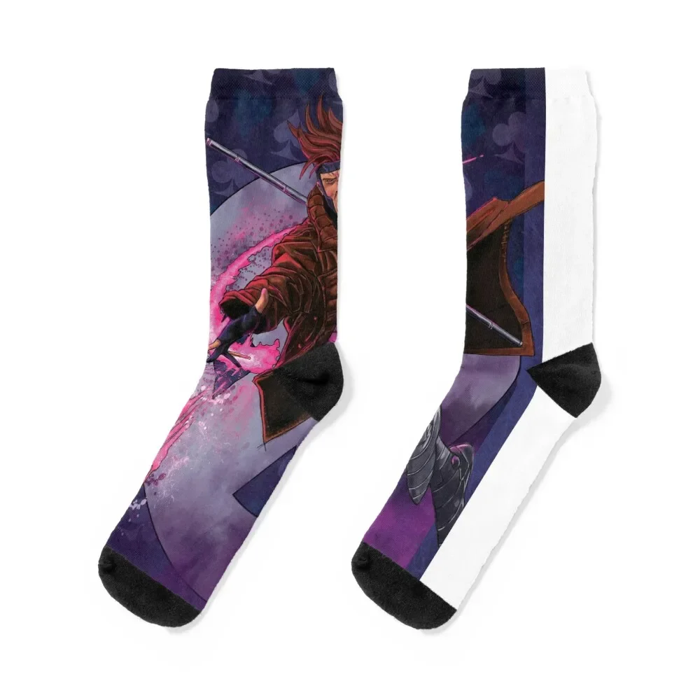 Gambit mon ami Socks compression funny gifts japanese fashion New year's Socks Female Men's