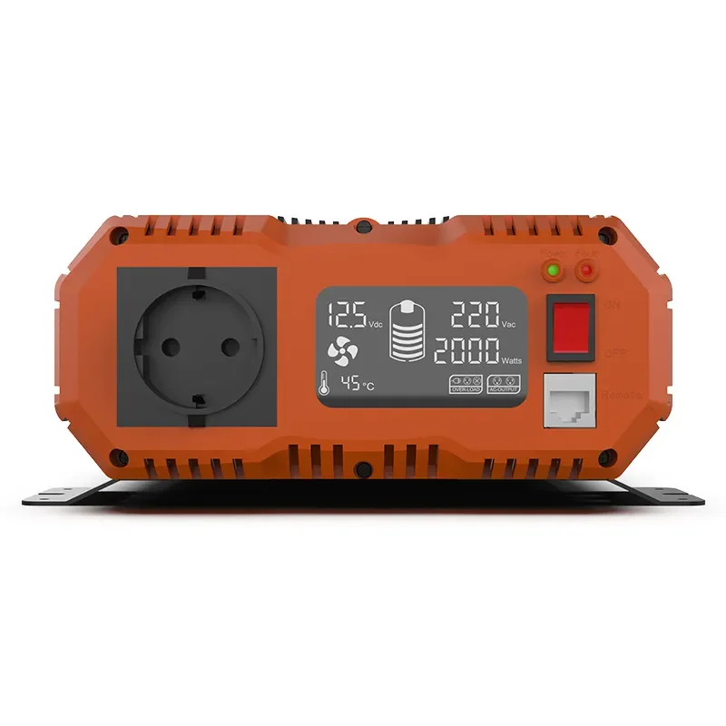 FCHAO 1500 Watt 50Hz Wechselrichter EU-Stecker DC 12V zu AC 220V/230V Reiner Sinuswellen-Wechselrichter für den Heimgebrauch, Wohnmobile und Outdoor-Reisen – Detail 3