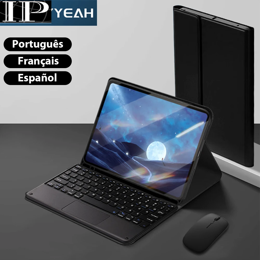 

Магнитный чехол с Bluetooth-клавиатурой и мышью для iPad чехол Pro 11 Air 1/2/3/4