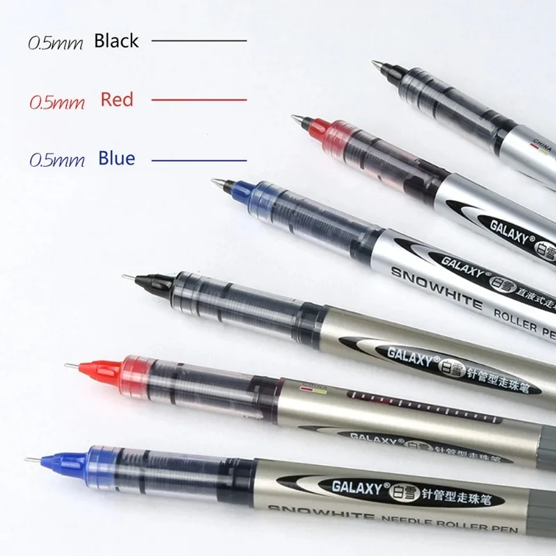 High Quality Multiple Colour Big Capacity Ink Gel Pen Student School Office Stationery Fine Roller Ball Pen New