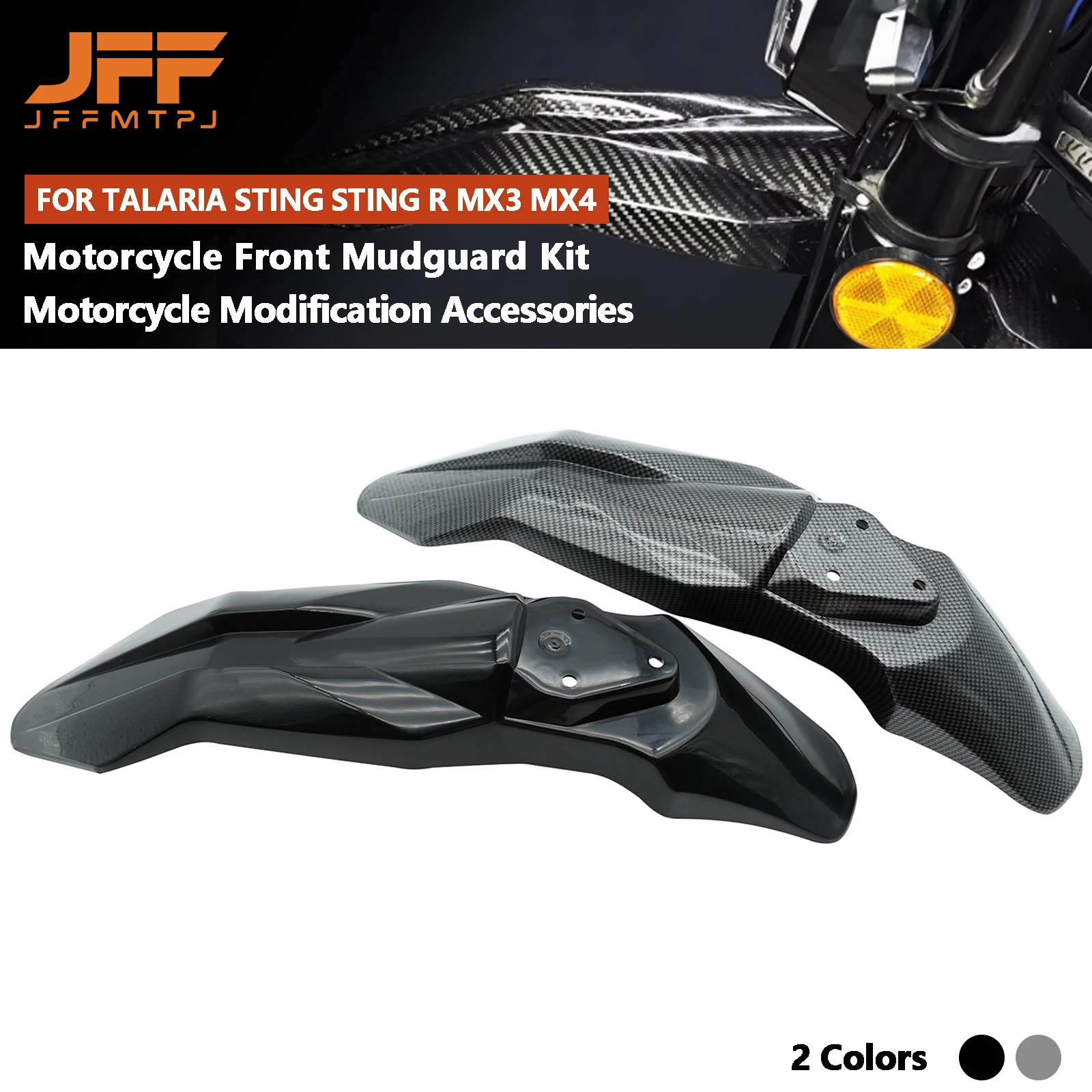 Electric Motorcycle Front Fender Mudguards For TALARIA Sting X3 MX3 MX4 For Sur Ron Sur-Ron SurRon Light Bee X & Light Bee S
