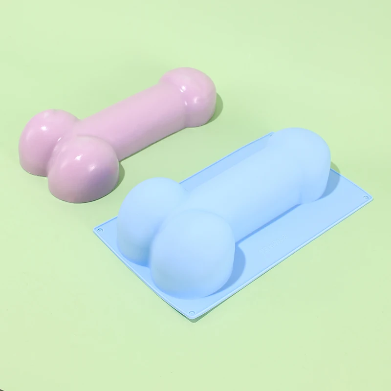 Moule à gâteau en silicone pour pénis, moule à gâteau en silicone pour fête d\'enterrement de vie de jeune fille