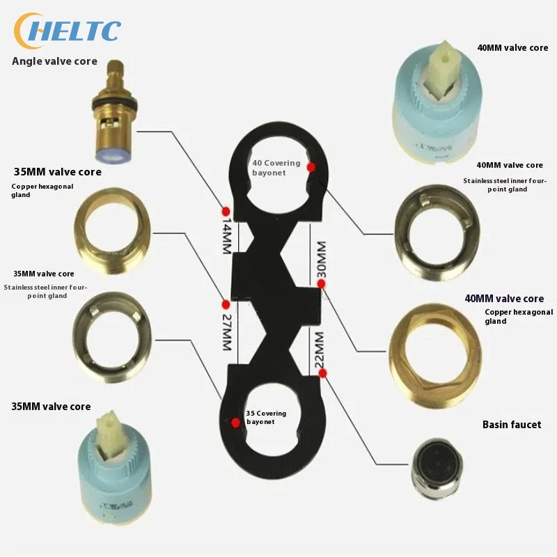 

Carbon Steel Bathroom Shower Faucet Wrench Hose Nut For Valve Bubblers Wrench Faucet Install Hand Tools Household Repair Access