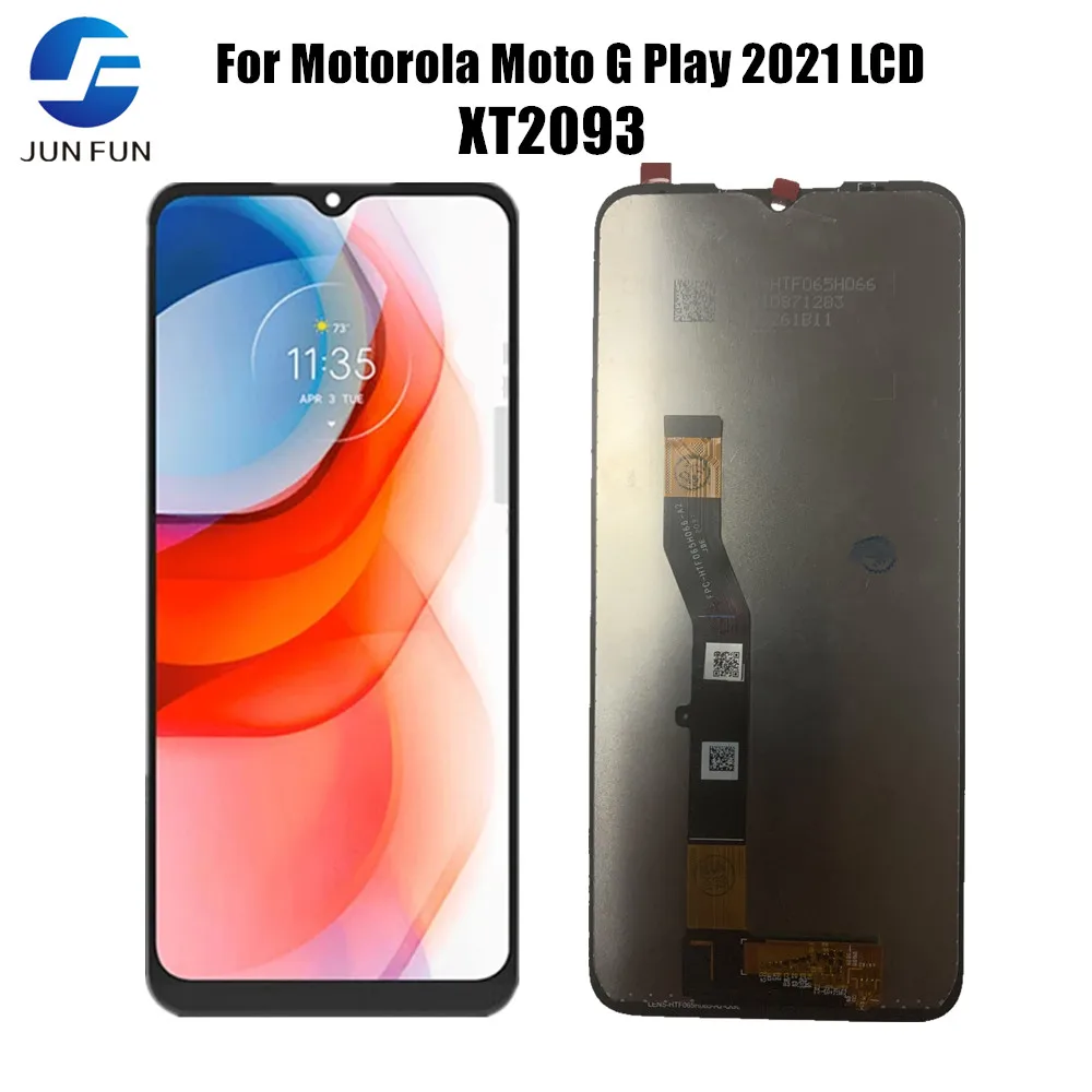 For Motorola Moto G Play 2021 LCD Display Touch Screen Digitizer Assembly XT2093 Display Replacement Repair Parts