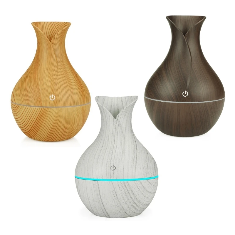 D0AB Diffuser with LED Light Grain Air Humidifier Mini Maker