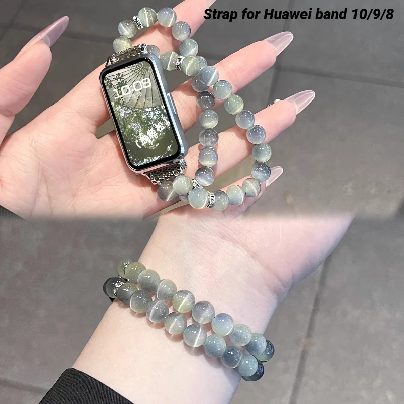 

Модный ремешок для Huawei Band 10, спортивный ремешок для часов для Huawei Band 9/8, сменный женский браслет, умные часы, браслет Correa