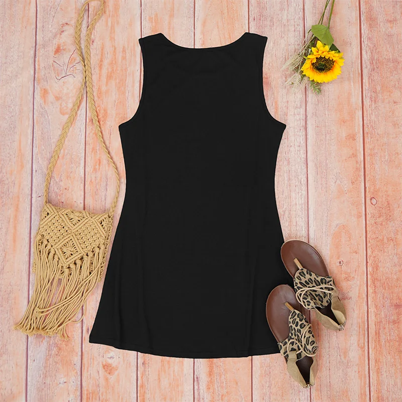 Женское Повседневное платье-футболка с коротким рукавом, свободная мини-юбка с круглым вырезом и принтом для Хэллоуина в ретро стиле, элегантная и простая уличная одежда