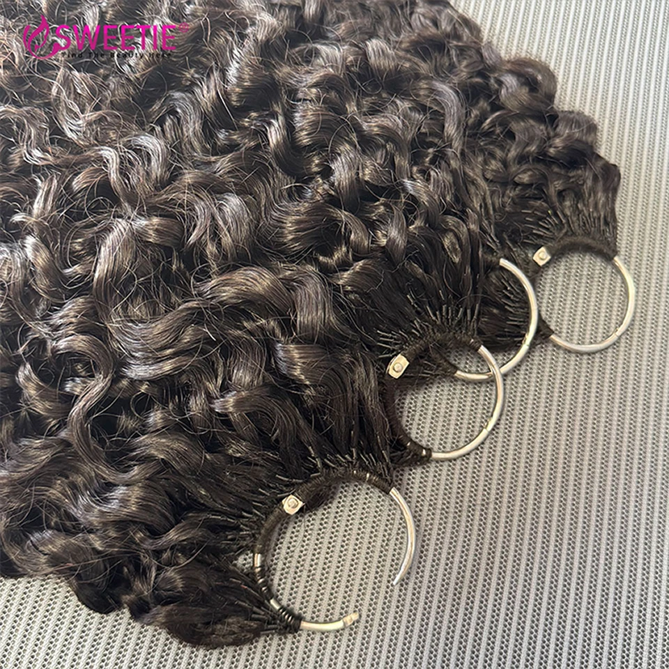 12A Crochet Echthaar Water Wave Feather Crochet 100% Echthaar für Frauen 60-300g Vorsortierte Crochet Haarbündel – Detail 5