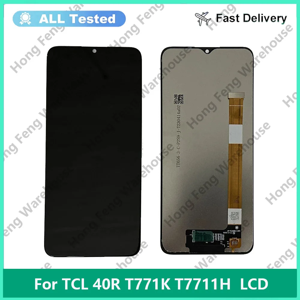 

6.6'' For TCL 40R 40 R 5G LCD Display Touch Screen Digitizer Assembly For TCL40R T771K T771K1 T771H T771A Screen Repair