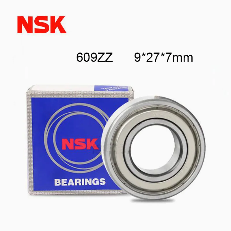 Japan NSK 609ZZ Bearing 9x24x7 mm ( 5/10 PCS ) ABEC-7 High Speed Miniature 609 ZZ Ball Bearings 609 609 2Z Bearing