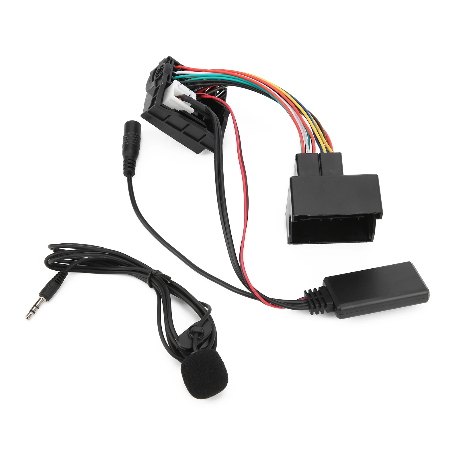 Microphone Adapter Auxiliary Audio Wire 150cm/59in Length Replacement for 510/RCD 300 Car Audio Adaptor Microphone Adapter