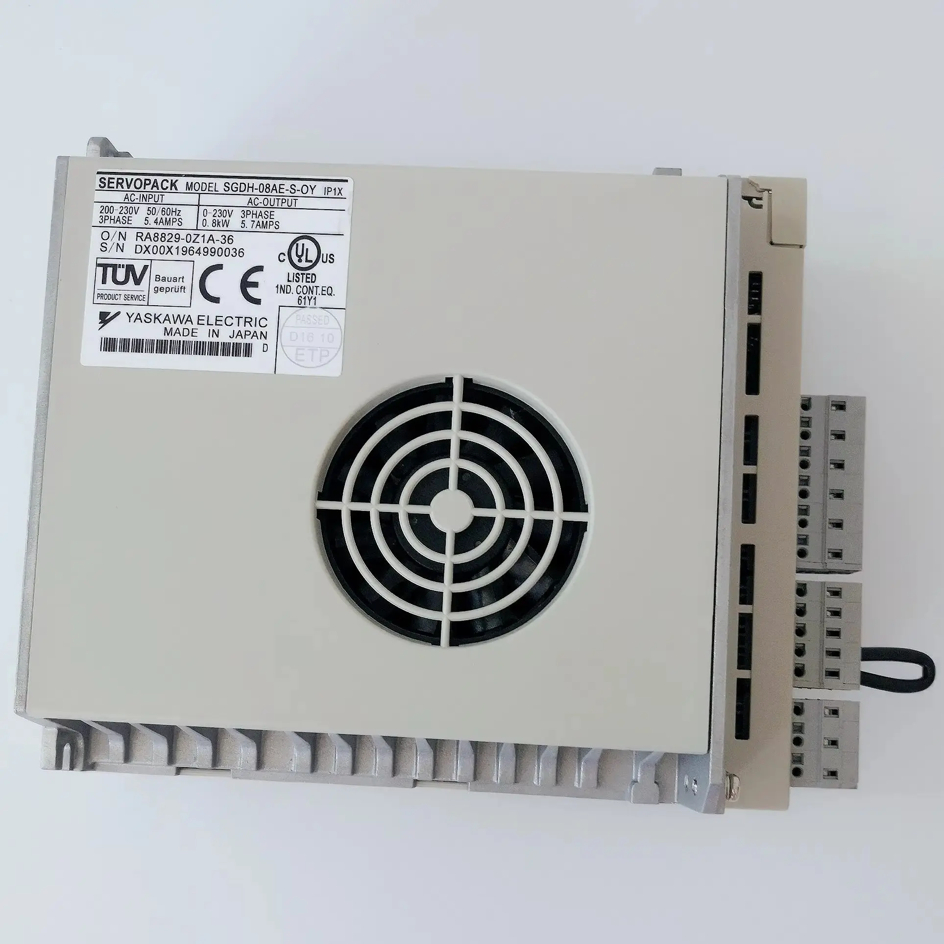 

Servo Drive SGDH-08AE-S-OY Brand New Original Genuine，SGDH 08AE S OY，Fast shipping