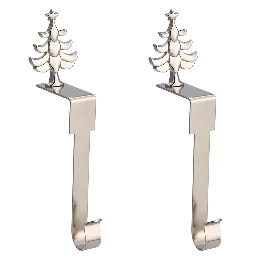 Elegant Holiday Themed Mantel Hook Set Featuring Unique Bow Designs and Various Fun Patterns for a Festive Look