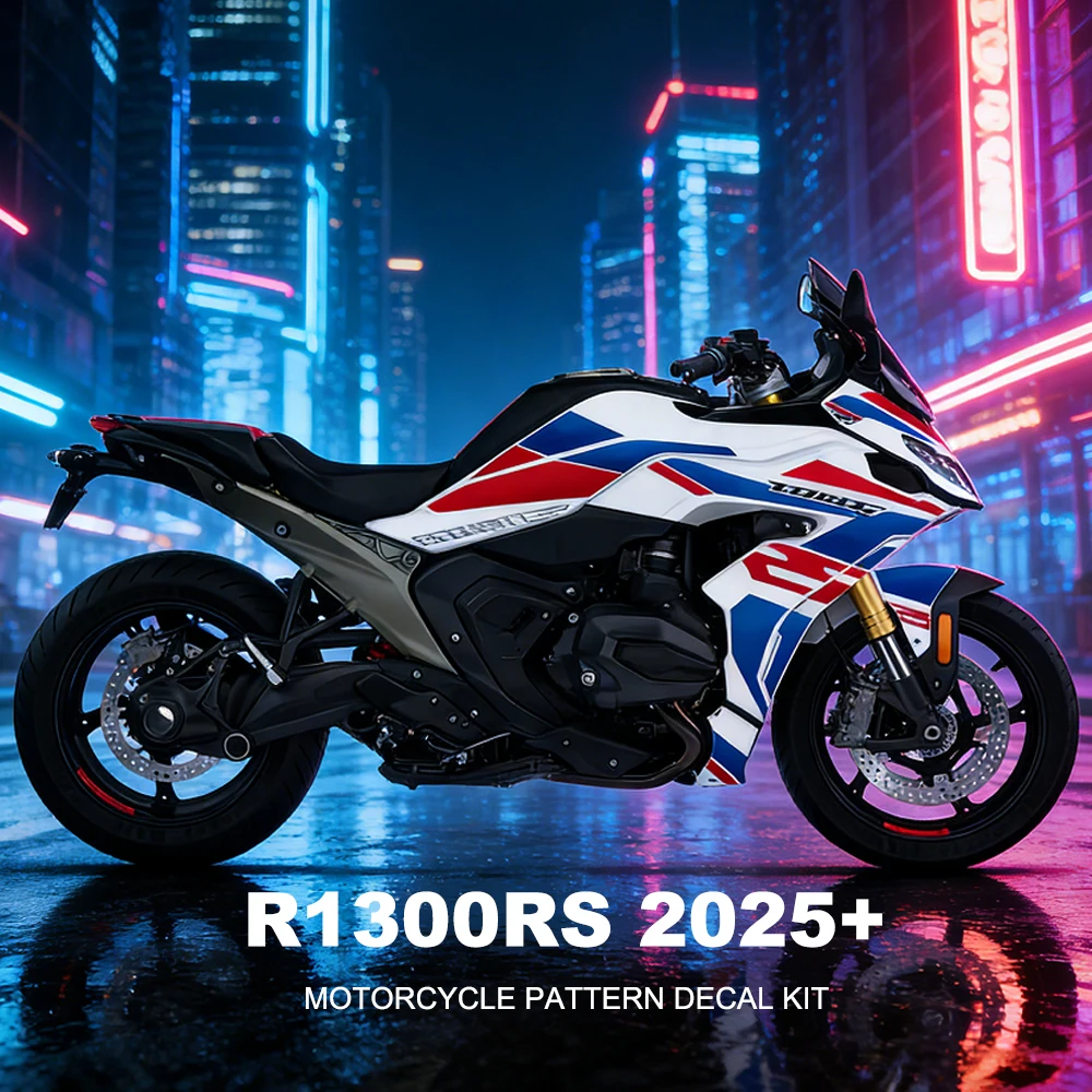 

Набор водонепроницаемых декоративных наклеек с рисунком «Цветы» для мотоцикла R1300RS 2025 года, защищающих от царапин