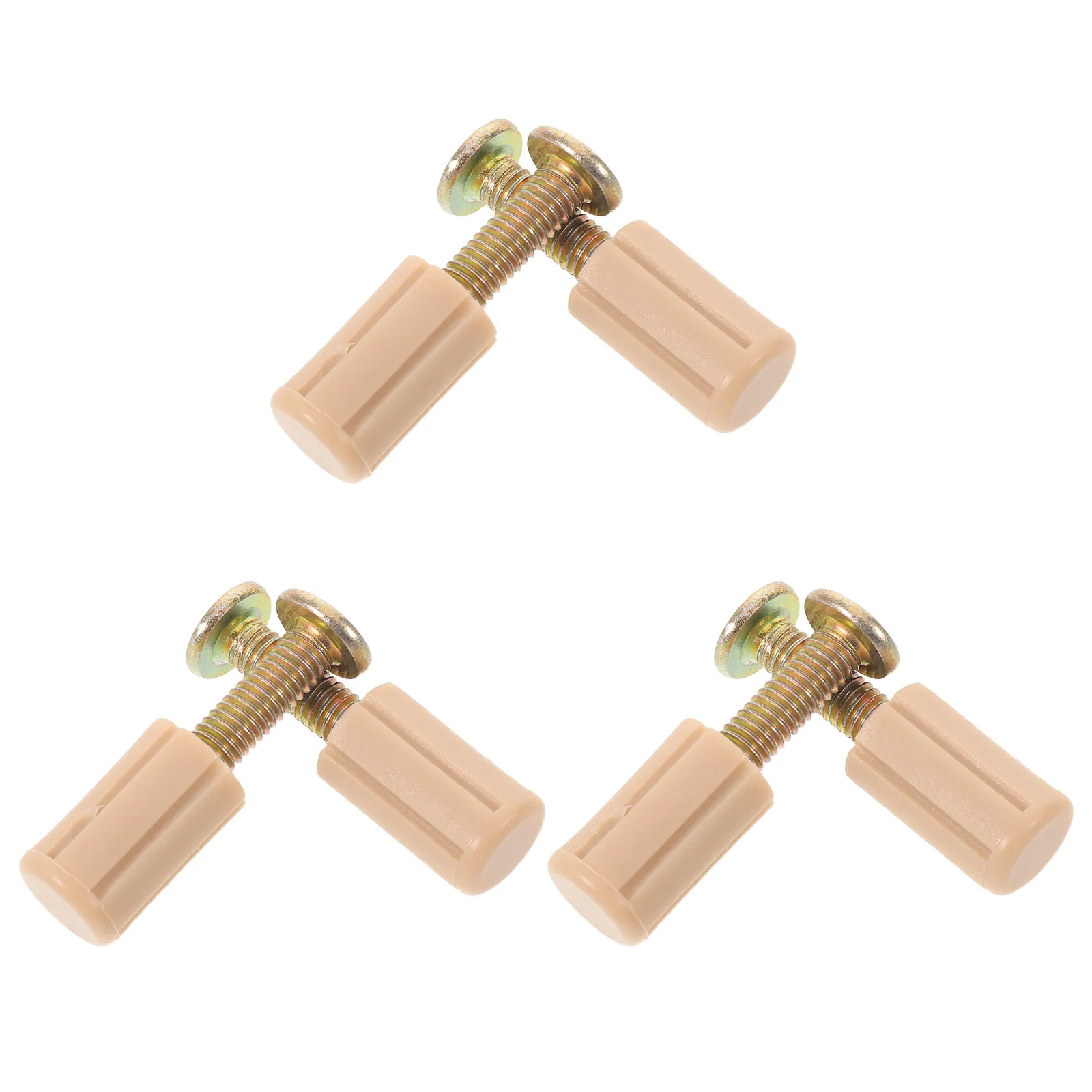 

6Pcs Bed Board Support Pegs Easy Install Crib Mattress Base Bolts Sleeves Replacement Pins Nursery Furniture Hardware Repair