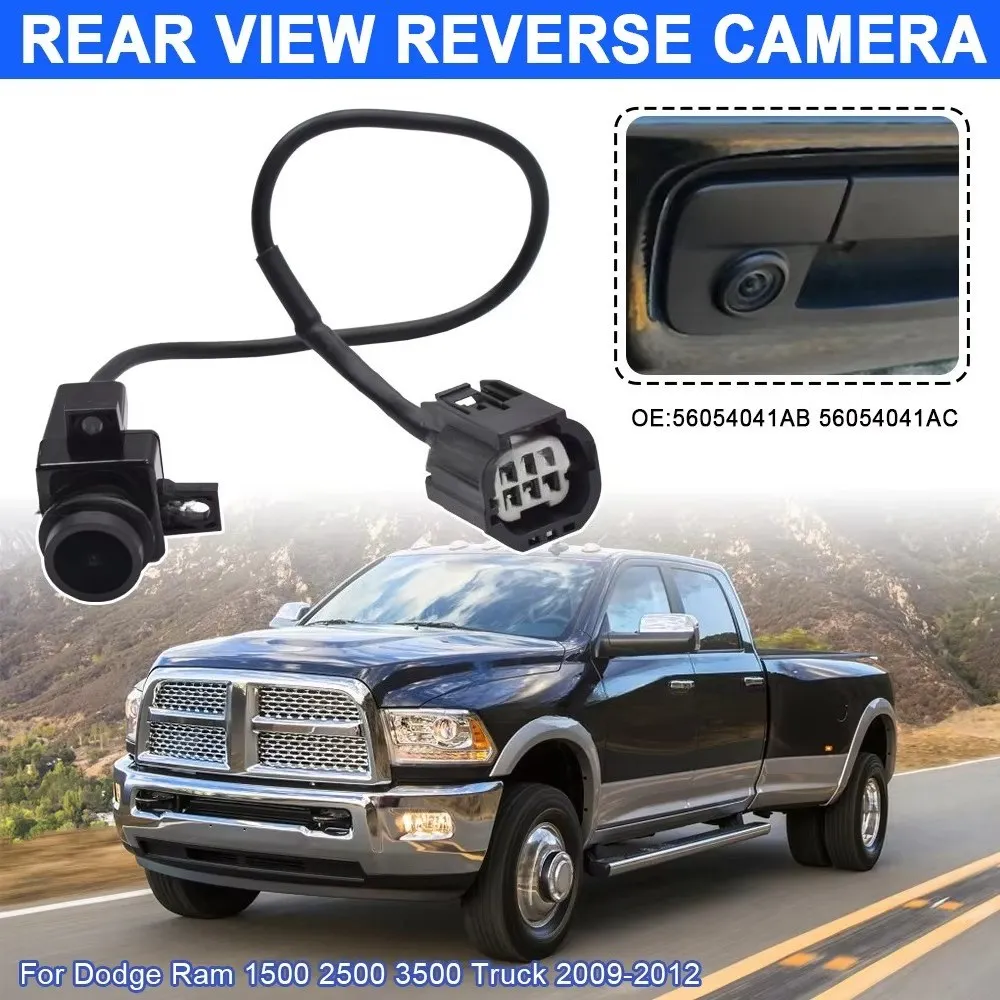 New Rear View Reverse Backup Parking Assist Camera 56054041AB/56054041AC for Do dge for Ram 1500 2500 3500 Truck 2009-2012