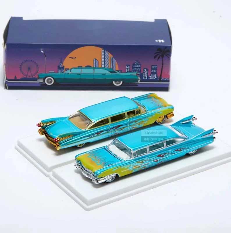 New Arrival Special Price Die-cast Metal 1/64 American Extended Muscle Retro Car Model Furniture Display Collection Toys