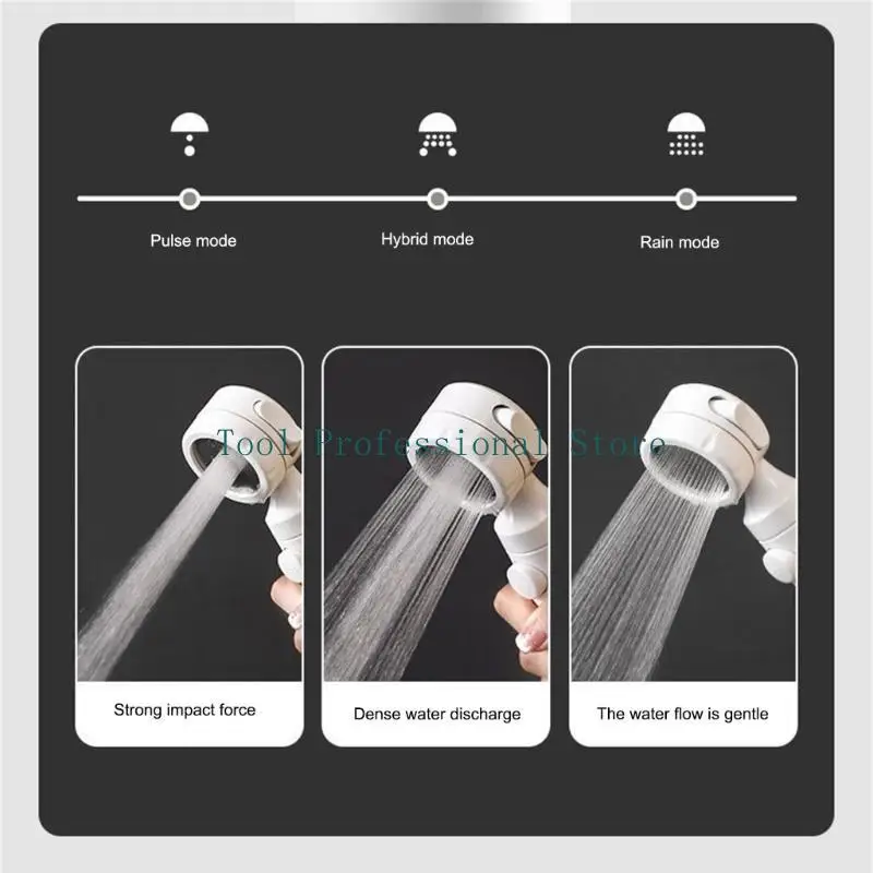 57QF Skin Protecting Portable Shower Filter Pressures Amplifying Technologys Portable Size Convenient for Hotel or Camping