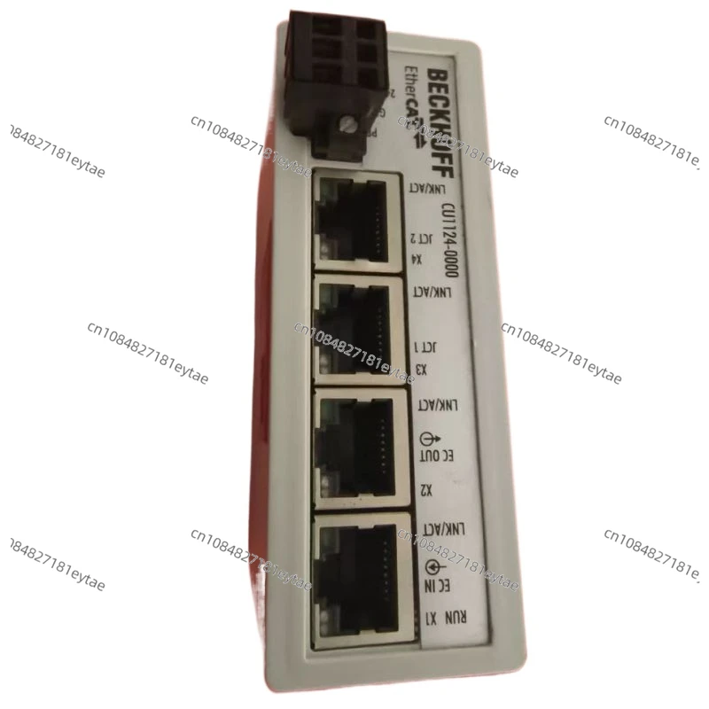 Second-hand PLC module CU1124 function test is normal