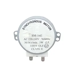 Original Mixing Motor of Flat Plate Microwave Oven For Galanz Microwave Oven Synchronous Motor SM-16E AC 220-240V 30/36 R/Min 3W