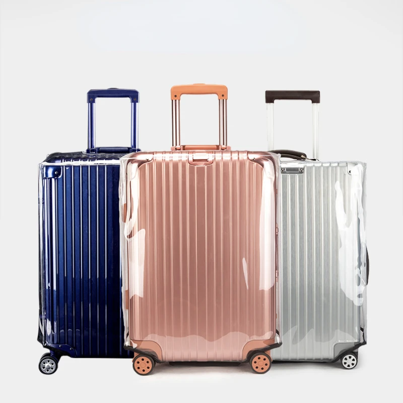 Transparent PVC Luggage Protective Cover Waterproof Suitcase Cover Travel Trolley Case Non-slip/Anti-fall/Scratchproof/Dustproof