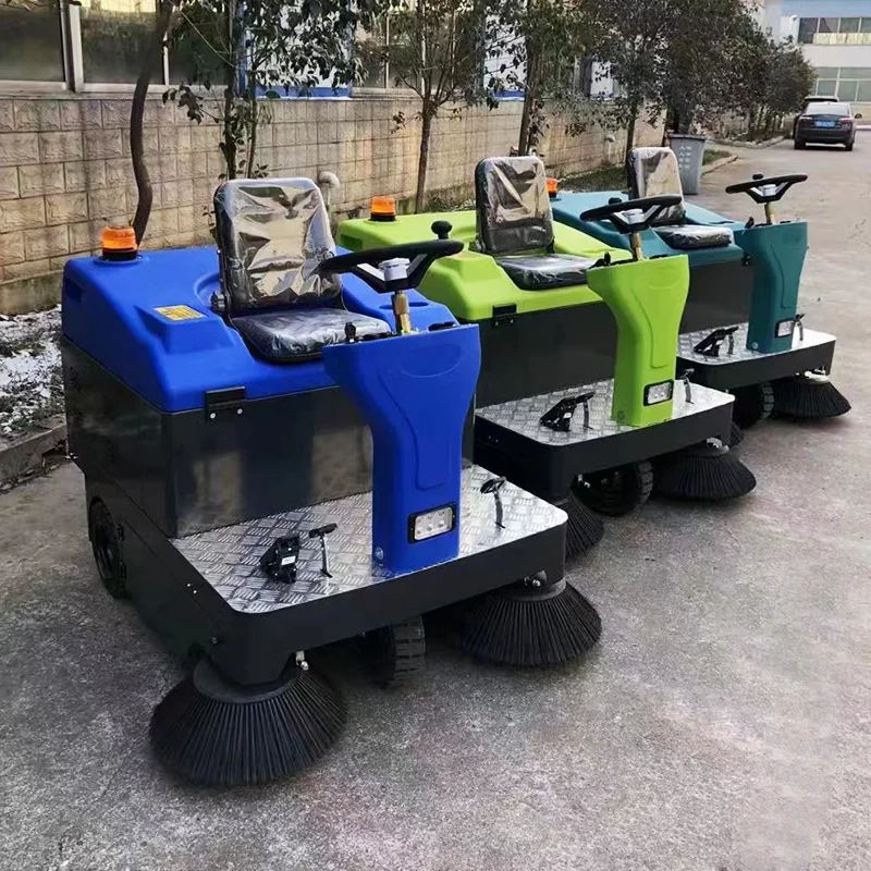 Heavy-Duty Municipal Electric Street Sweeper with Engine and Gear for Urban & Rural Mud and Leaves Cleaning
