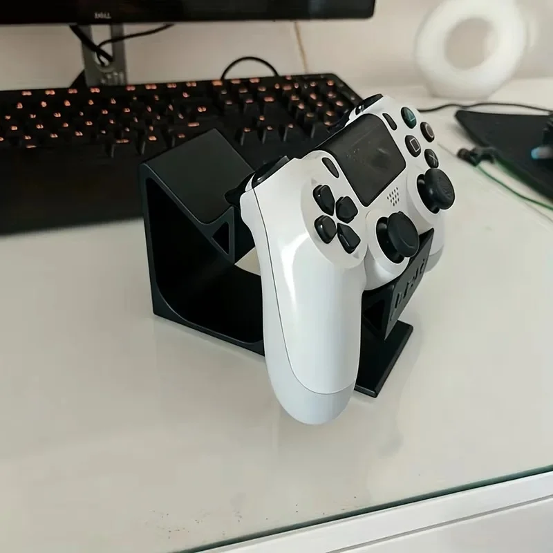 For PS5, Xbox Controller Holder, 2-In-1 Game Controller Storage Rack, Controller and Headphone Desktop Storage Organizer